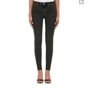 New IRO Elle High Waist Dark Gray Jeans Size 24